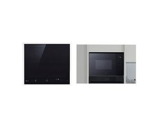 LG Pack LG Plaque de cuisson à induction encastrable CBIZ2437 + Micro-ondes gril encastrable LG MGBZ25 - CBIZ2437.MGBZ25