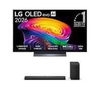 LG Pack OLED evo AI C6 48" (121 cm) 2026 + Barre de son S70TY - OLED48C66LB.S70T002