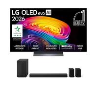 LG Pack OLED evo AI C6 55'' (139 cm) 2026 + Barre de son S60T - OLED55C64LA.S60T001