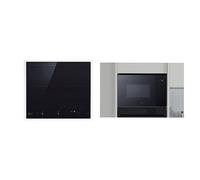 LG Pack Plaque à induction encastrable 60cm + Micro-ondes gril encastrable 25L Tactile - CBIZ2437B.MGBZ001
