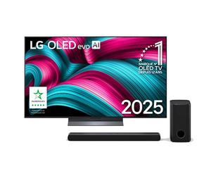 LG Pack TV OLED AI 55″ OLED55C54LA + Barre de son S77TY - OLED55C54LA.S77TY
