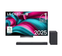 LG TV OLED evo AI C5 2025 77″ (195 cm) 4K UHD Processeur α9 AI 4K Gen8 - OLED77C5ELB