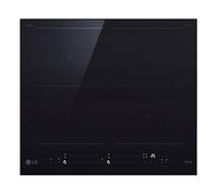 LG Plaque de cuisson à induction encastrable 60cm 4 foyers 2 zones flex Design élégant et épuré| puissance maximale de 3,7 kW - CBIZ2437B