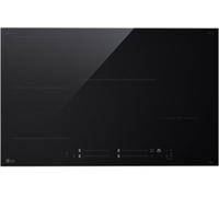 LG Table de cuisson induction CBIZ3035B – 4 foyers Zone Flex XL 80 cm Noir 7400W
