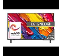LG QNED 43QNED82A3B TV 43" 4K Ultra HD (3840x2160) Smart TV WebOS 25, Rétroéclairage Edge-LED, DVB-T2/C/S2, Wi-Fi, Bluetooth 5.0, HDR10/HLG, 3xHDMI, 1xUSB