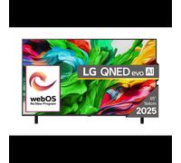 LG QNED AI TV 65QNED85A3C 65" (165.1cm) 4K Ultra HD QNED evo Mini LED Smart TV WebOS 25 DVB-T2/C/S2 Wi-Fi 6 HDMI 2.1 120Hz AMD FreeSync