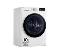 LG RH80V9AV4N Sèche-linge 8 kg Pompe à chaleur et charge frontale Classe C Compresseur double inverseur Fonction Eco Hybrid Nettoyage automatique Sèche-linge LG Série 900 Blanc