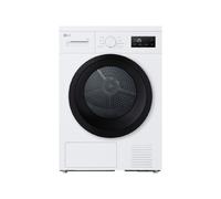 LG RNA1008NWK, Séchoir 8kg Pompe à chaleur, Série A1 Classe D, 8 programmes, 3 niveaux de séchage, capteur de séchage