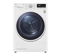 LG Sèche-linge 10 kg classe A, pompe à chaleur couleur blanc - RH10V9AV4W