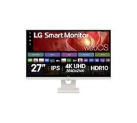 LG 27U731SA-W - Moniteur MyView 27", panneau IPS, (3840 x 2160), 60Hz, 5ms (GtG), WebOS 24, DCI-P3 90 %, réglage en inclinaison (axe horizontal), blanc