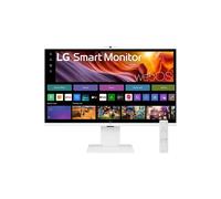 LG Smart Monitor 32U850SA-W 32 Pouces - Dalle IPS résolution 4K FHD (3840x2160), 5ms GtG 60Hz, HDR 10, sRGB 95% (CIE1931), inclinable, reglable en Hauteur