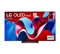 TV OLED Evo LG OLED77C46 195 cm 4K UHD 2024 Brun et Noir