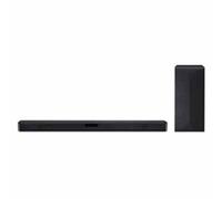 LG SN4 Barre de Son TV Bluetooth 300 W 2.1 avec Caisson de Basses sans Fil, Technologie DTS Virtual : X, Dolby Digital, AI Sound Pro, Entrée Optique, USB, HDMI, Noir