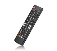 LG Télécommande de rechange pour TV LG | 2 piles AAA incluses - Télécommande LG Smart TV pour tous les modèles L G LCD LED HDTV UHD 3D 4K | AKB75095308 AKB75095307 AKB7415324 Télécommande pour