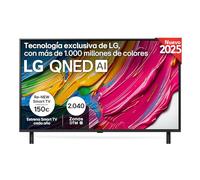 LG Téléviseur QNED AI 43QNED80A6A 43 pouces QNED 4K Ultra HD HDR WebOS