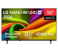 LG Téléviseur LED 50NU850B6 127 cm 4K UHD Noir 2026