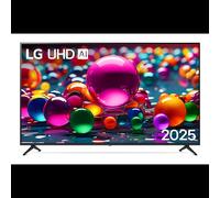 LG TV UHD AI 75" 75UA75006LA : LED Direct 4K Ultra HD 3840x2160, webOS 25, HDR10 Pro, WiFi 5, Bluetooth 5.0, HDMI 2.1, VRR, Filmmaker Mode