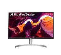 LG UltraFine 27UL850-W 27" Moniteur UHD 4K 16/9e 3840x2160, IPS 5ms 60Hz, HDR 400, sRGB 99% (AMD FreeSync, Mode DAS, Black Stabilizer, Câble DP fourni) Blanc