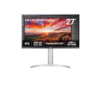 LG Ultrafine™ 27UP850K-W Ecran PC 4K 27" - Dalle IPS résolution UHD (3840 x 2160), 5ms GtG 60Hz, DisplayHDR™ 400, DCI-P3 95% (CIE1976), Mode Lecture, inclinable, réglable en Hauteur