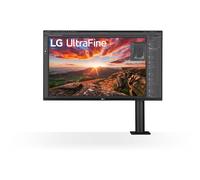 LG UltraFine Ergo 32UN880P-B - UN880P Series - écran LED - 32" - 3840 x 2160 4K @ 60 Hz - IPS - 350 cd/m² - HDR10 - 5 ms - 2xHDMI, DisplayPort, USB-C - haut-parleurs