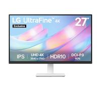 LG Ultrafine Moniteur 4K 27US50Z-W (Excl.) - 4K UHD IPS 27", 60Hz, 5ms, DCI-P3 90%, 10bit, HDR10, Mode Flicker Safe & Reader, économie d'énergie Intelligente, réglage de l'inclinaison, DP1.4, HDMI