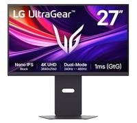 LG UltraGear 27G850A-B - Écran LED - jeux - 27" - 3840 x 2160 4K @ 240 Hz - Nano IPS Noir - 450 cd/m² - 2000:1 - DisplayHDR 600 - 1 ms - 2xHDMI, DisplayPort