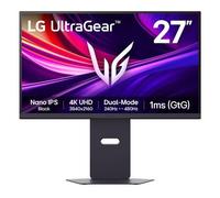 LG UltraGear 27G850A-B - Écran LED - jeux - 27" - 3840 x 2160 4K @ 240 Hz - Nano IPS Noir - 450 cd/m² - 2000:1 - DisplayHDR 600 - 1 ms - 2xHDMI, DisplayPort