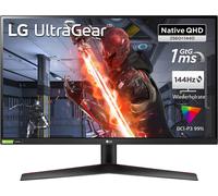 LG 27GN800P-B.BEU écran plat de PC 68,6 cm (27") 2560 x 1440 pixels Quad HD LED Noir, Rouge