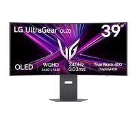 LG UltraGear 39GX900A-B - Moniteur OLED - jeux - incurvé - 39" - 3440 x 1440 UWQHD @ 240 Hz - 1500000:1 - DisplayHDR 400 True Black - 0.03 ms - 2xHDMI, DisplayPort, USB-C - haut-parleurs
