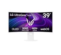 LG Ultragear™ 39GX90SA-W Ecran PC Gaming 39" - Dalle OLED résolution QHD (3440 x 1440), 1ms 240Hz, DisplayHDR™400 True Black, DCI-P3 98.5% (CIE1976), FreeSync Premium, G-Sync Compatible