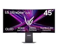 LG UltraGear 45GX900A-B - 44.5 WQHD incurvé 800R 21:9 0.03ms 240Hz OLED G-Sync Compatible - 2x HDMI, DP et USB-C PD 65W