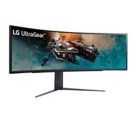 LG UltraGear 49GR85DC-B - Écran LED - jeux - incurvé - 49" - 5120 x 1440 Dual Quad HD @ 240 Hz - VA - 450 cd/m² - 2500:1 - DisplayHDR 1000 - 1 ms - 2xHDMI, DisplayPort