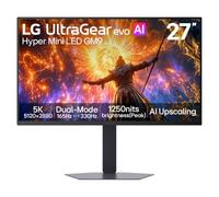 LG UltraGear evo GM9 27GM950B-B Moniteur de jeu, 27" 5K, noir | Hyper Mini LED 5K, double mode 165 Hz - 330 Hz, 1 ms (GtG), affichage HDR 1000, mise à l'échelle de contenu IA