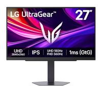 LG Ultragear G8 27G810A Moniteur de Jeu - 4K UHD IPS 27 Pouces, 180 Hz | 360 Hz - Double Mode, 1 ms GtG, Compatible G-Sync et FreeSync Premium, DisplayHDR 400, HDMI 2.1, DP1.4(DSC), Noir