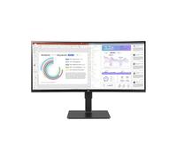 LG Ultrawide 34BQ77QB-B Webcam UW-QHD Écran incurvé Écran LED 21:9 Noir texturé
