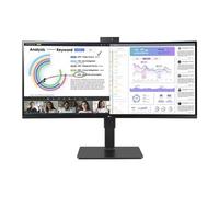 LG 34BQ77QC-B écran plat de PC 86,4 cm (34") 3440 x 1440 pixels UltraWide Dual Quad HD LCD Noir