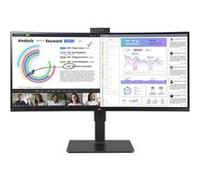 LG UltraWide 34BQ77QC-B - Écran LED - incurvé - 34" - 3440 x 1440 UWQHD @ 60 Hz - IPS - 300 cd/m² - 1000:1 - HDR10 - 5 ms - 2xHDMI, DisplayPort, USB-C - haut-parleurs - noir Noir G