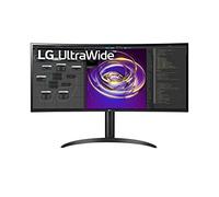 LG UltraWide 34WP85C - 34", IPS, 21:9, WQHD 3440 x 1440p, DCI-P3 95%, HDR10, incurvé, Design Ergonomique, USB Type-C, AMD FreeSync, MaxxAudio, fonctionnalités de Jeu, Noir