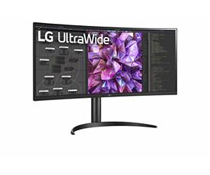 LG UltraWide™ 34WQ75C-B Ecran PC Ultra Large 34" incurve - Dalle IPS résolution UWQHD (3440x1440), HDR 10, sRGB 99%, USB-C, Haut-parleurs intégrés, Noir