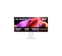 LG UltraFine 40U990A-W - Écran LED - incurvé - 40" (39.7" visualisable) - 5120 x 2160 5K @ 120 Hz - Nano IPS Noir - 450 cd/m² - 2000:1 - DisplayHDR 600 - 5 ms - 2xThunderbolt 5, 2xHDMI...