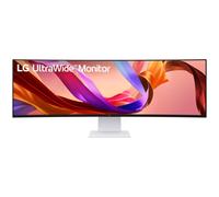 LG UltraWide 49U950A-W - Écran LED - incurvé - 49" - 5120 x 1440 Dual Quad HD @ 144 Hz - Nano IPS - 1000:1 - DisplayHDR 400 - 1 ms - 2xHDMI, DisplayPort, USB-C - haut-parleurs