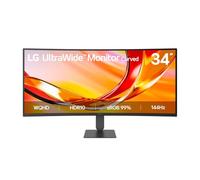 LG Moniteur WQHD incurvé (1800R) LG UltraWide™ 34 pouces 144 Hz 34U640B avec USB-C - 34U640B-B
