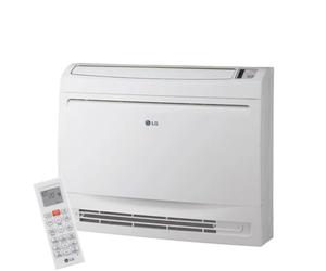 LG Unité Intérieure Console 12000 Btu UQ12F.NA0 pour Systèmes Mono ou Multisplit, Split Console au Sol pour Climatiseur, Pompe à Chaleur 4 kW, Froid 3,5 kW, Blanc (Unité Extérieure Non Incluse)