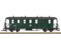 LGB - 36371 DR Voiture de Personnes Type KD - Voiture Ancienne détaillée de la DR - Portes ouvrantes - Intérieur Complet - Vert Bouteille - Jeu de Roues en métal - À partir de 15 Ans - Piste G