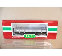 LGB 41100 G Échelle Dr Gris Ouvert 2 Planche Plat Wagon 99 41 10 Mint Emballé Om