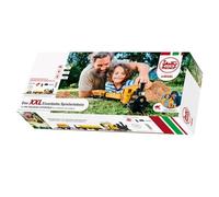 LGB 70503 - Kit de démarrage pour Train de Jardin - Train de Chantier - Modélisme ferroviaire - avec Locomotive et Deux Wagons - Chemin de Fer extérieur - Piste G