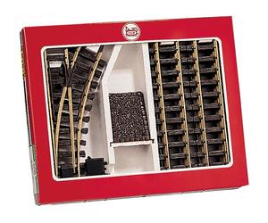 LGB Coffret de rails avec butoir et aiguillage - G 1/22,5 - LGB 19901