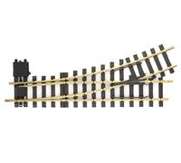 LGB Aiguillage manuel gauche L16140 R3 22,5° – Doux pour Rail, Piste G