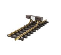 LGB - Oldtimer-Prellbock - 10320 - Élément de Voie Droit Long - Extension de Voie pour Chemin de Jardin - Matériel de Voie - Accessoires - Piste G - Échelle 1:22,5