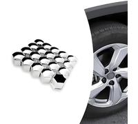 LGBBTI Cache-20 pièces Capuchons pour écrous de Roues pour BMW 2er F45 Active Tourer 2015-2018, caches Argent chromés protecteurs Anti-Rouille pour boulons Voiture, AC, Normal, 19mm